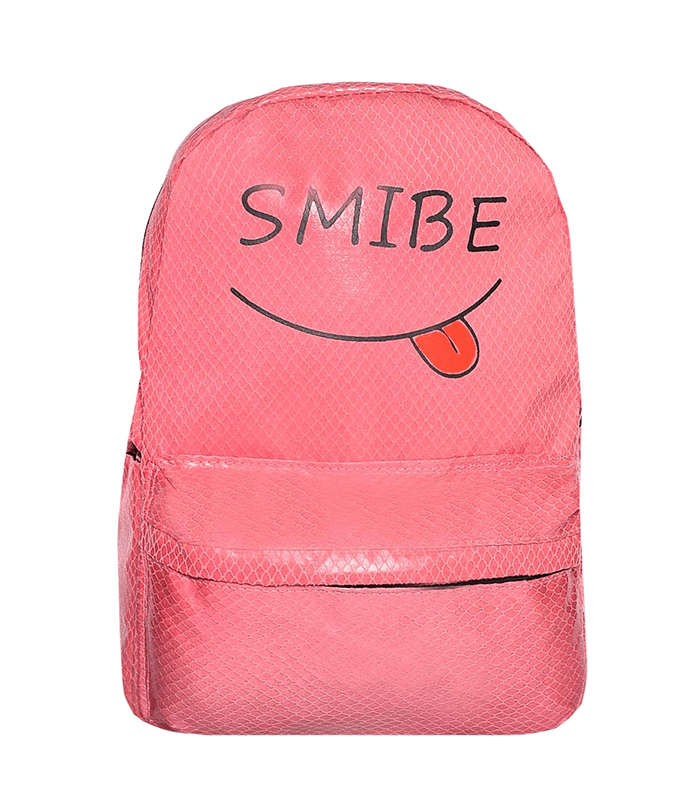 کوله پشتی اسمایب رنگ صورتی